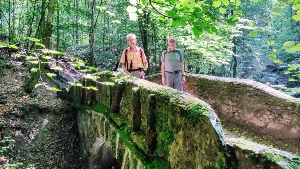 Wanderleiter Toni und Ueli (Bernhard nicht auf dem Bild)
